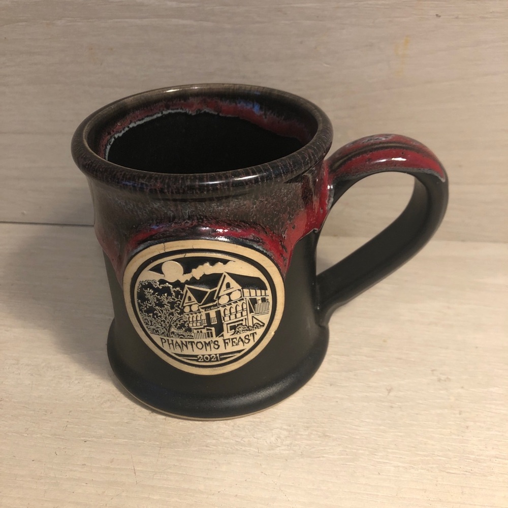 Phantom's Feast 2021 Ceramic Mug Grey Fox Pottery Minnesota Renaissance